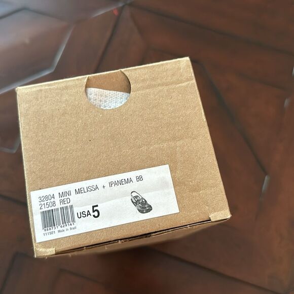 NEW MINI MELISSA BEBE + IPANEMA 32804 - RED / YELLOW - size 5 - Picture 5 of 8